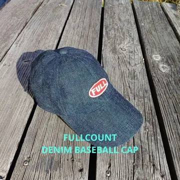 FULLCOUNT 데님 야구 모자