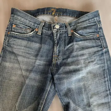 7 세븐 데님 청바지 스트레이트 26인치