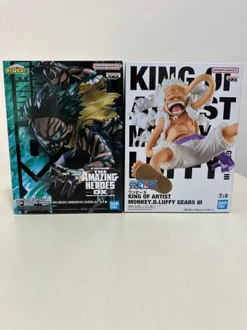 원피스, 나의 히어로 아카데미아 피규어