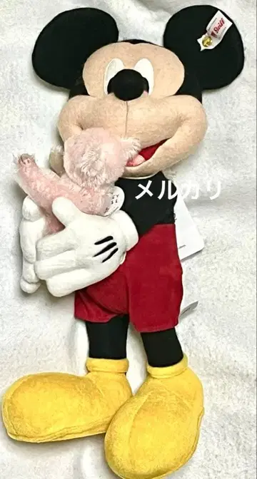 일본 한정판 미키마우스와 테디베어 벚꽃 슈타이프