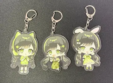 하코니와 릴리 kotoha 랜덤 아크릴 키링 플루메리아