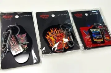 [ 새상품 미사용 ] 기묘한 이야기 3COINS 키링 3개 세트