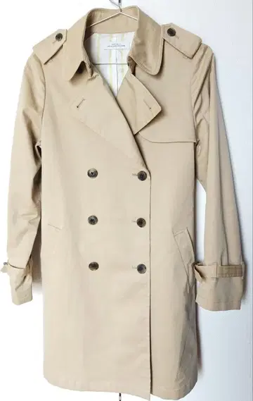 GREEN LABEL RELAXING 베이지 코트 유나이티드 애로우즈