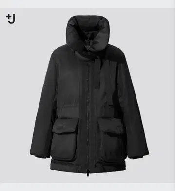 유니클로 UNIQLO +J 하이브리드 다운 숏코트