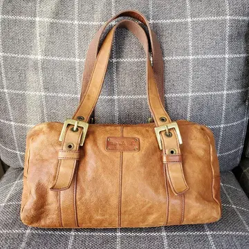 애니에스b 가죽 숄더백 브라운