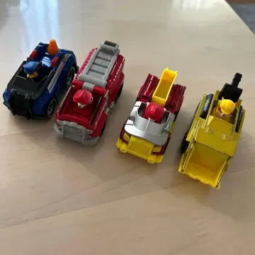 퍼피 구조대 미니카 모음