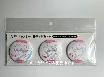 망각 배터리 캔뱃지 세트 캔뱃지 요 케이 벌스데이 2025