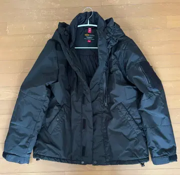 ALPHA 1953 블랙 다운 자켓 M 사이즈