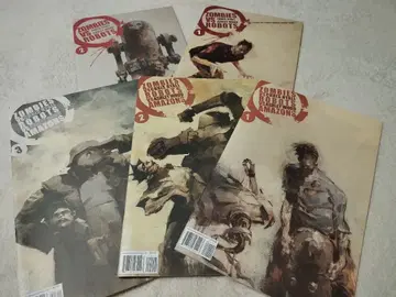 ZOMBIES VS. ROBOTS 시리즈 5권 세트 아메리칸 코믹스