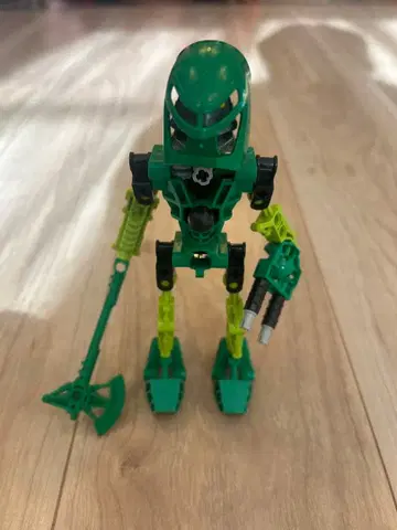 레고 LEGO BIONICLE 그린 컬러 피규어 캐니스터 포함