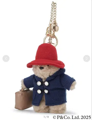 CELFORD 비쥬 악센트 봉제 인형 참 패딩턴