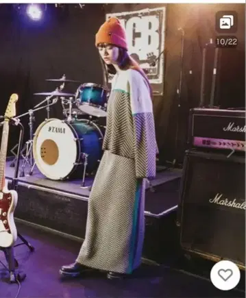 미사용 새상품 니코앤드 니트 셋업 상의 스커트