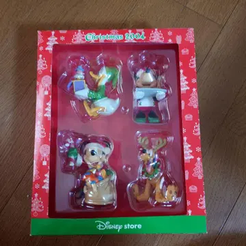 디즈니 스토어 2004년 크리스마스 피규어 세트