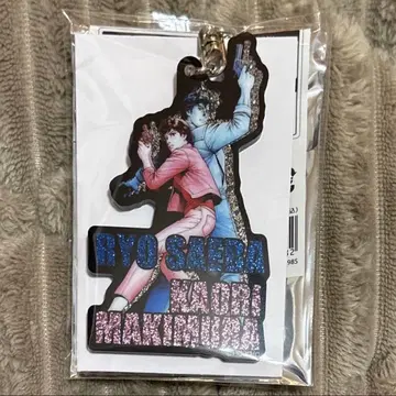 시티헌터 대원화전 글리터 아크릴 키링 사에바 료 마키무라 카오리