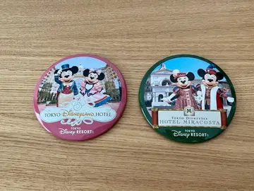 도쿄 디즈니 리조트 호텔 캔뱃지 세트
