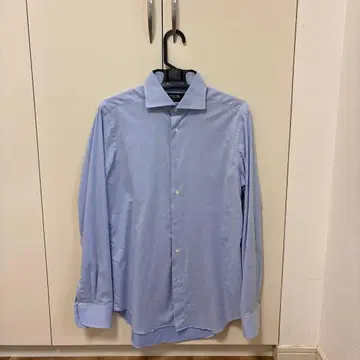 메이커스셔츠 카마쿠라 비즈니스 셔츠 블루 이지케어