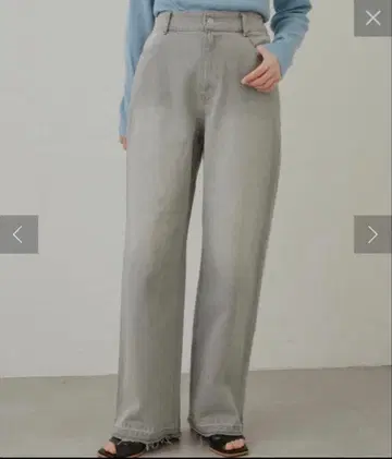 카스타네 하이웨스트 스트레이트 데님