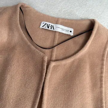 미사용 새상품 ZARA 자라 베이지 베스트 롱