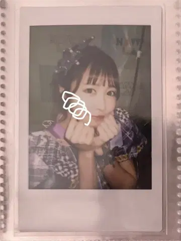 FRUITS ZIPPER 나카가와 루카 폴라로이드