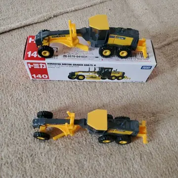 토미카 코마츠 모터 그레이더 2대 세트