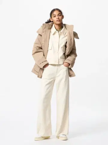 [ 새상품 ] 드레이프 와이드 플레어 청바지