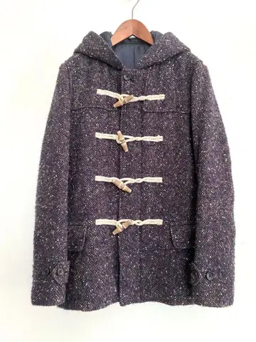 폴스미스 트위드 더플 코트