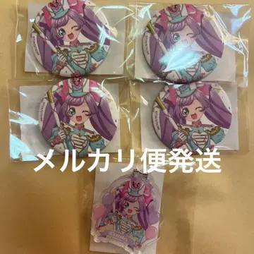 마루쿠지 프리파라 라라 캔뱃지 아크릴 키링