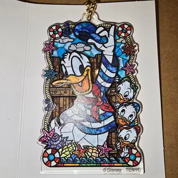 디즈니 도날드 2층 아크릴 키링