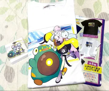 난자모 & 하라 T셔츠 러버 스트랩 포토 카드 포함