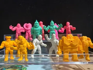 근육맨 지우개 레어 컬러 세트