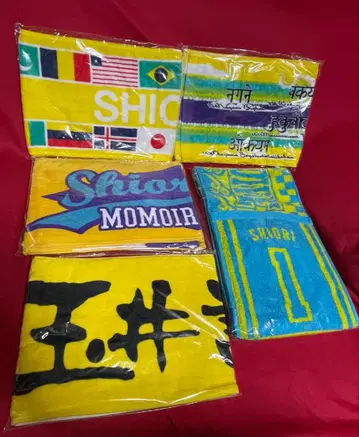 [ Dead stock ] 타마이 시오리 최애 타월 6장 세트