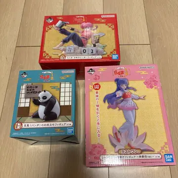 란마 1/2 피규어 세트 BANDAI 제일복권