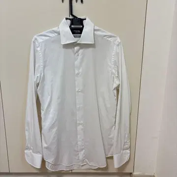 메이커스셔츠 카마쿠라 비즈니스 셔츠 화이트 이지케어