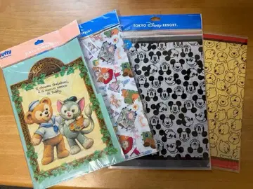 도쿄 디즈니랜드 디즈니씨 캐릭터 클리어 파일 각 6매 세트