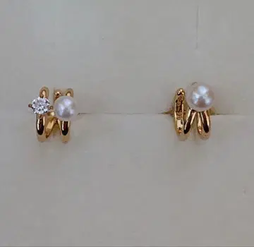 [ 새상품급 ] ete 펄&비쥬 리버서블 귀찌 이어커프