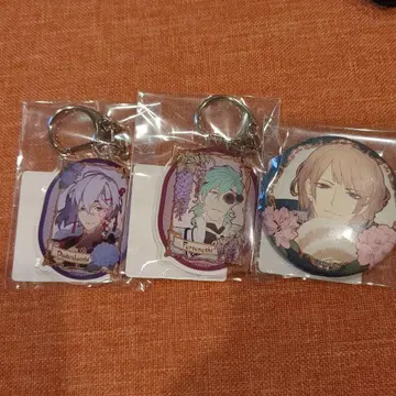 DMM 스크래치 복권 일혈만결 아크릴 키링 캔뱃지