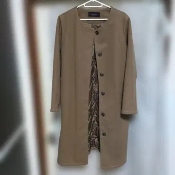 쇼콜라 충전솜 롱 코트