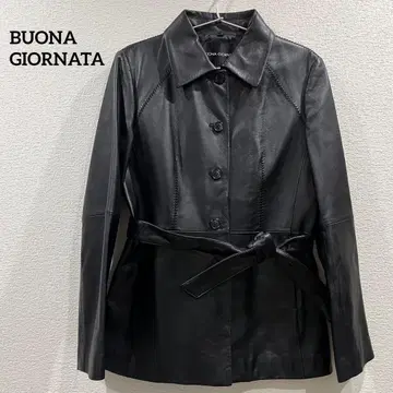 [ 새상품급 ] 양가죽 가죽 자켓 여성용 L 보나조르나타