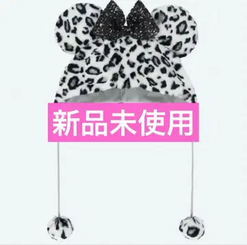 미니 레오파드 무늬 팬캡