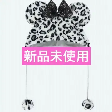 미니 레오파드 무늬 팬캡