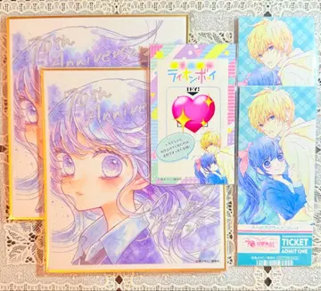 리본전 반짝임의 라이온 보이 마키 요코 색지 구매 특전 입장 특전 세트