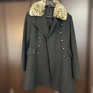 [ 여성용 ] COMME CA ISM 그레이 울 코트 M 사이즈