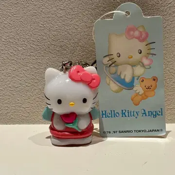 헬로키티 엔젤 키링