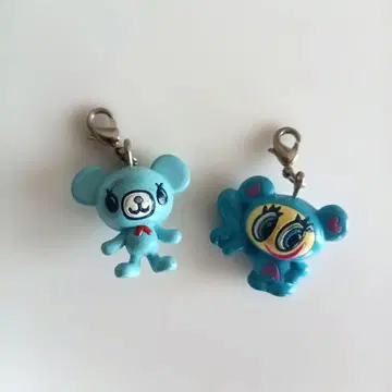 당시물 엔젤블루 나카무라 군 퐁포네트 민트 스트랩