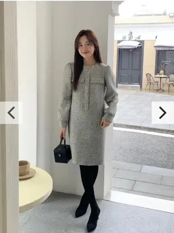 [ BIRTHDAY BASH ] 라메 트위드 원피스