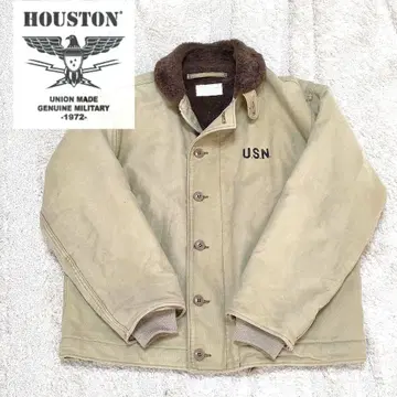 HOUSTON n-1 덱 자켓 밀리터리 U.S.N. 휴스턴