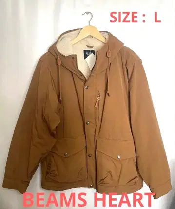 빔즈하트 보아 안감 마운틴 후드티 L 사이즈 미사용