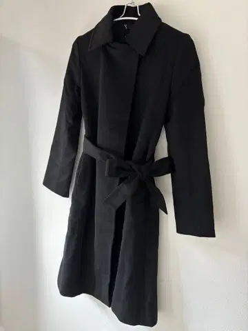 캐시미어 100 일본제 블랙 롱 코트