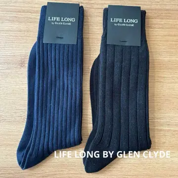 LIFE LONG BY GLEN CLYDE 양말 2족 세트