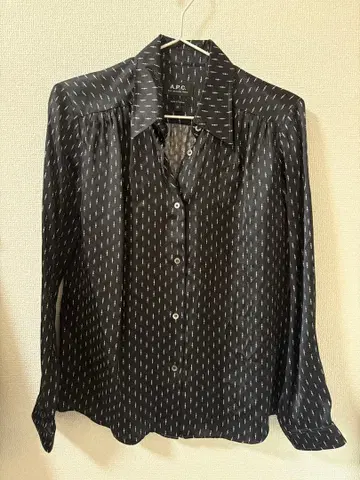 A.P.C. 패턴 긴팔 셔츠 34